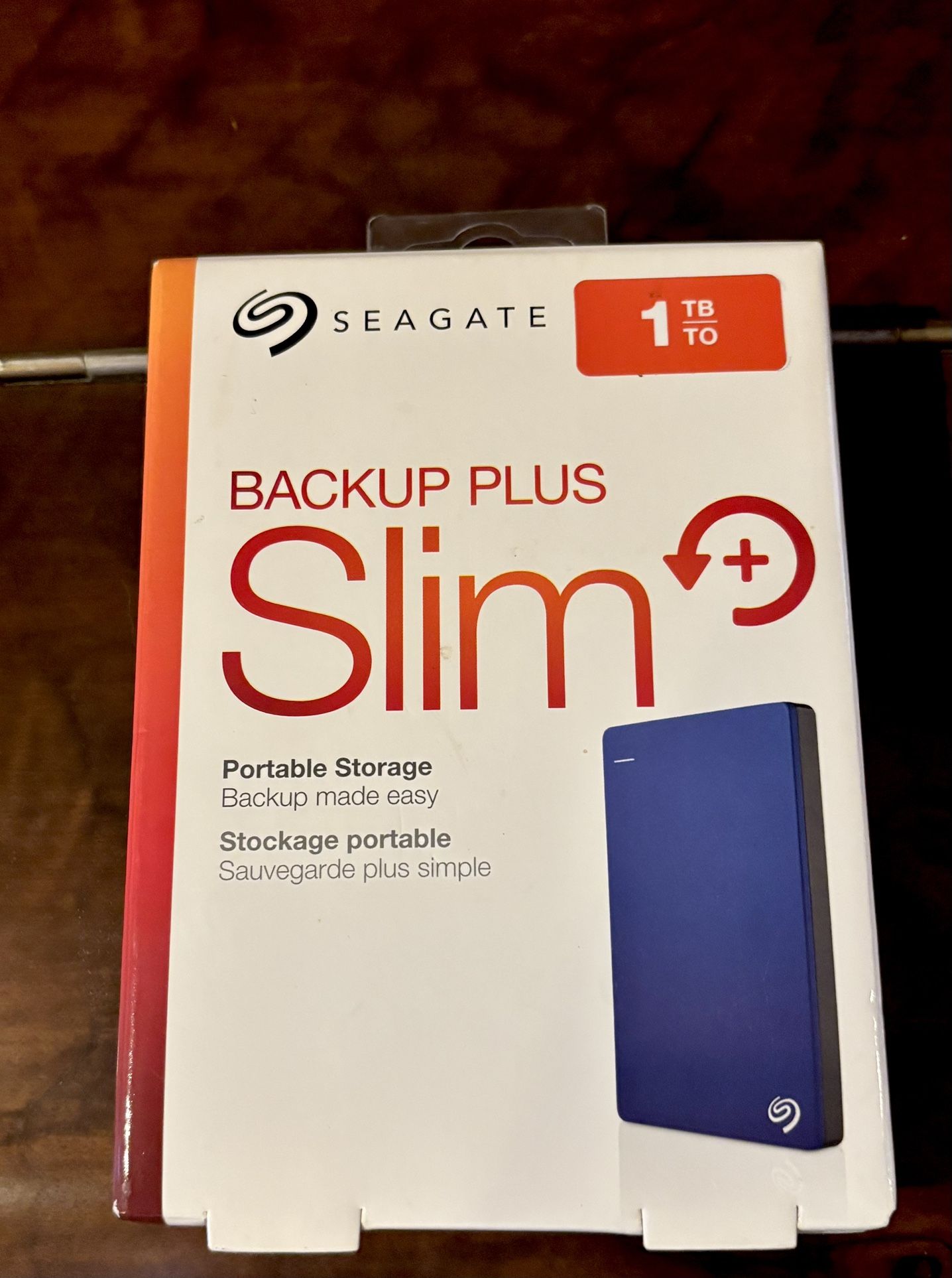 1 TB Seagate Portable Backup