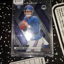 ROOKIE CARD MOSAIC JAXSON DART NY GIANTS QB!!!