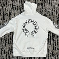 White Chrome Heart XL 