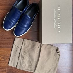 Burberry Men Shoes MF Copford Blue US Size 11