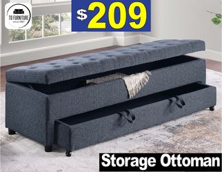 Storage ottoman