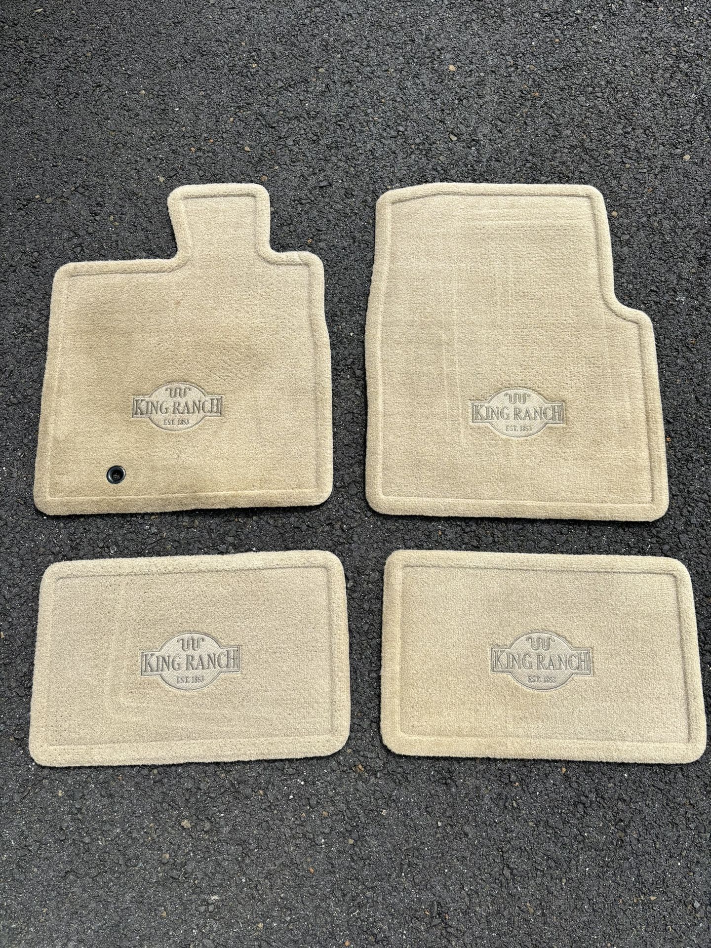 2008 Ford F150 King Ranch Oem Floor Mats Tan , Like New $125