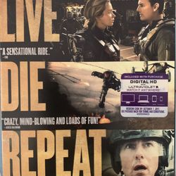 Live Die Repeat -Blu-ray and DVD