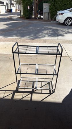 3-Tier Metal Wire Storage Shelf