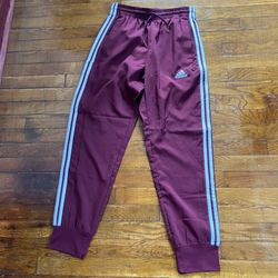 Adidas Multi Sport Regular Fit Tapered Track Pants Shadow Red Size Men S Small