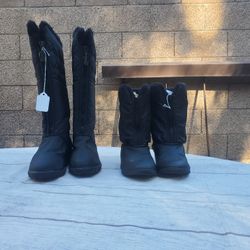 Snow Boots Womens Size 6 (See Description)