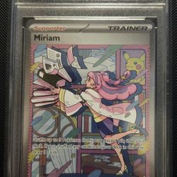 Miriam Scarlet And Violet Base Set Illustration Rare 