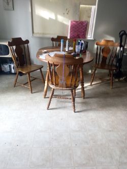 Oak Wood Table