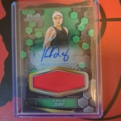 Kayla Day AUTO 42/75 Game Worn Relic!!