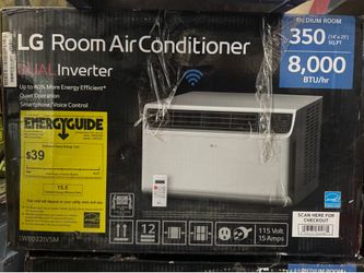 New LG Dual Inverter 8000btu Air Conditioner With WiFi And Remote. Must Pickup