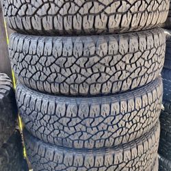 275/65/20 Vendo Un Set De Llantas Marca Goodyear En Perfectas Condiciones De Vida Las 4 