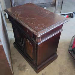 Nightstand solid wood