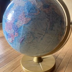 1970s 3D Repologie World Nations Globe