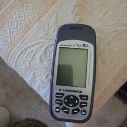 Lowrance  H20.     GPS  WASS RECERVER