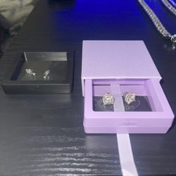 Moissanite Earrings S925