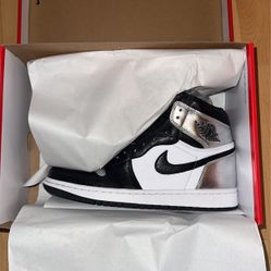 Jordan Retro 1 Silver Toe