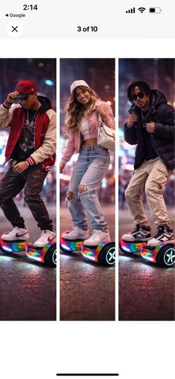 Brand New Hoverboard Tiedye Color