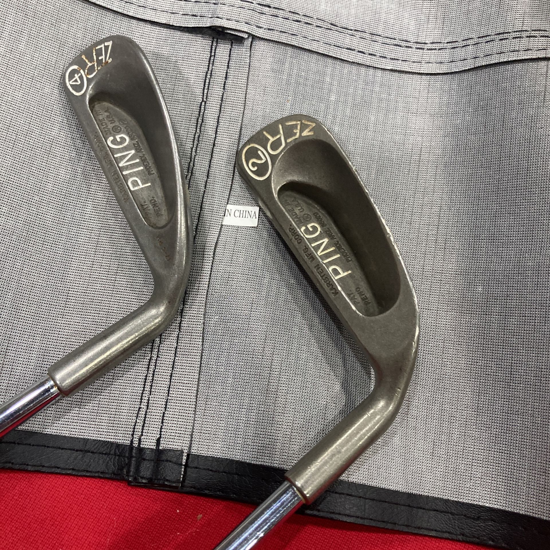 Ping zero collectible putters number two and number four available for
