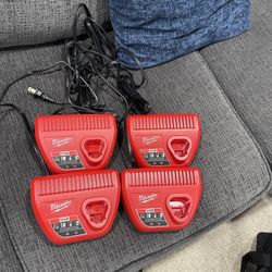 Milwaukee M12 Chargers