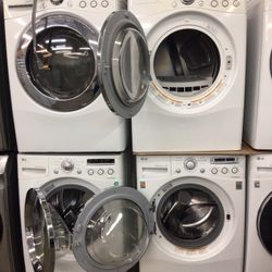 Set LG Washer & electric dryer 