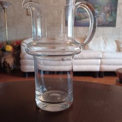 Sidse Werner Danish Glass Pitcher 