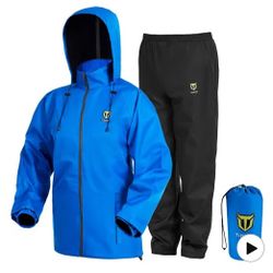 TIDEWE Rain Suit, Waterproof Breathable Lightweight 2 Pieces Rainwear size small new selling for only $40