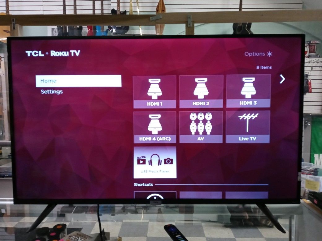 2021 50" TCL Roku Tv Smart 50S435