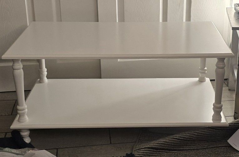 White Coffee Table 