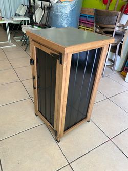 Outdoor Wooden Small storage cabinet