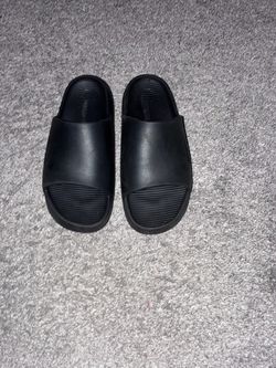 Black Slide Sandals