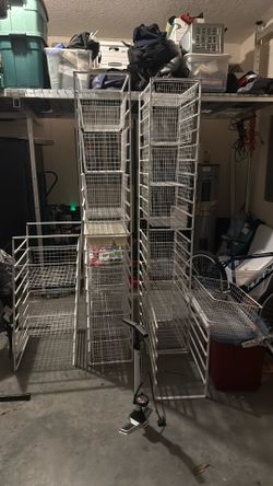 2 Wire Basket Storage