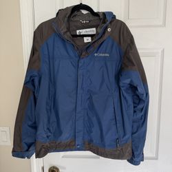 Men’s Size Medium Columbia Windbreaker Located In Weston