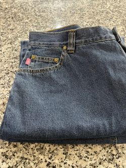 New Women’s Blue Denim Jeans, Size 14W