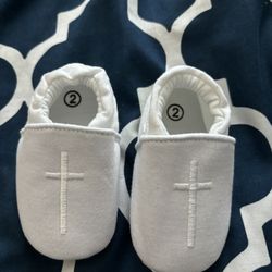 Baptism Shoes- Baby Size 2