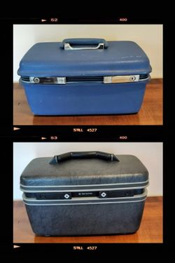 Vintage Mid Century Samsonite Train Cases With Keys. Your choice, 30.00 EACH
