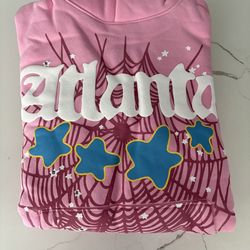 Sp5der Atlanta Hoodie ‘Pink’
