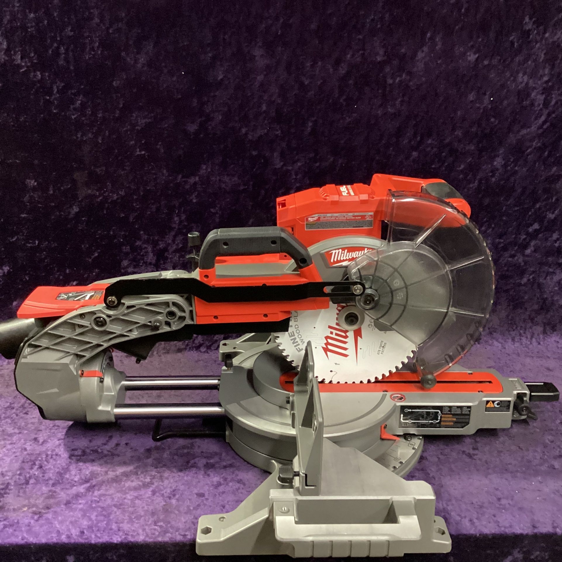 🧰🛠Milwaukee M18 FUEL Brushless 10” Dual Bevel Sliding Compound Miter Saw (NO BAG OR CLAMP!)GREAT COND!(Tool-Only)-$300!🛠🧰