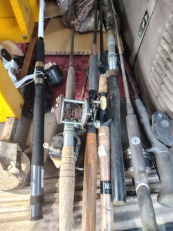 Fishing poles
