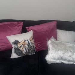 Couch With Pillows