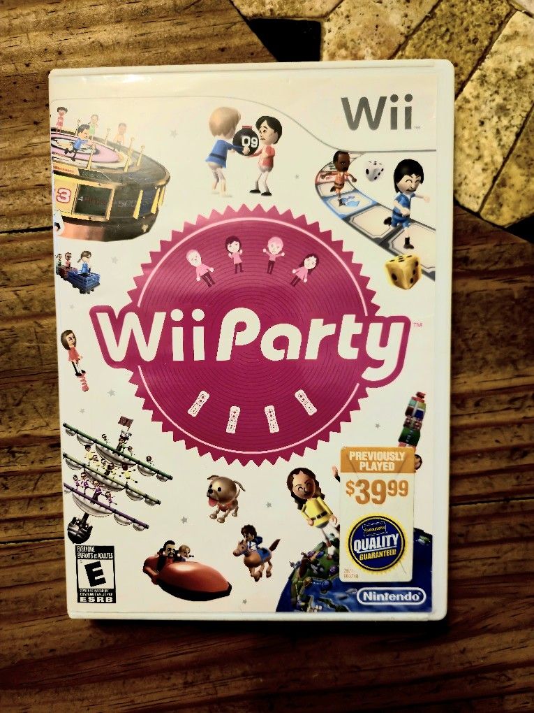 Wii Party.  Complete With Manual. Check Out My Other Listings For More Wii Games 