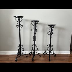 Candle Holders/ Candeleros De Piso 