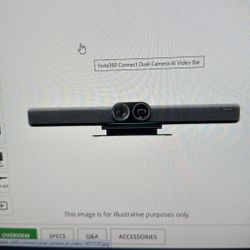Insta360 Connect Dual-Camera Al Video Bar