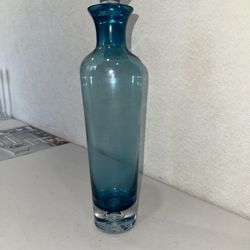 Block Crystal Festival Blue Decanter $20