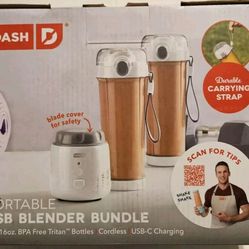 Portable usb blender bundle - NEW