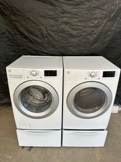 Kenmore washer and electric dryer