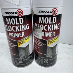 (2) Zinsser Mold Blocking Primer. $12 A Can. Must Pickup