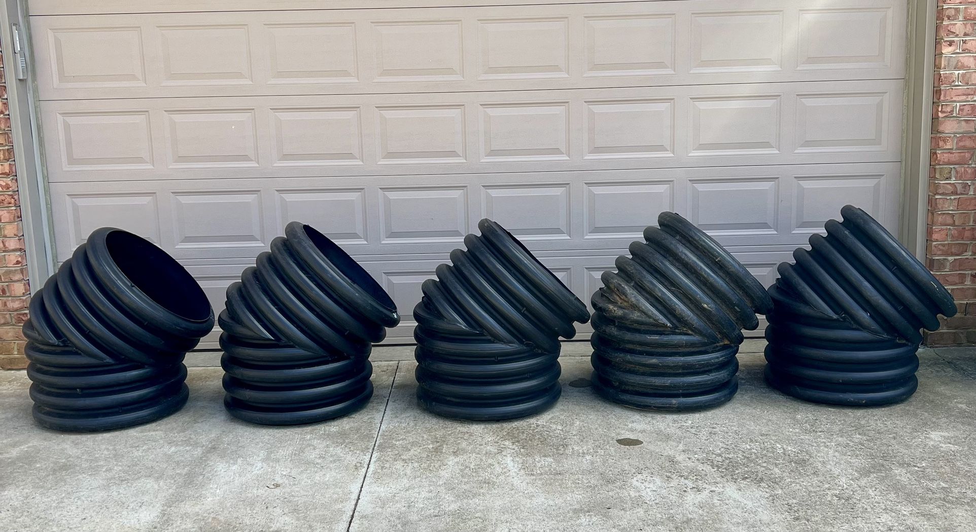 New! 24 Inch 45 Degree HDPE Elbows! Several Available!