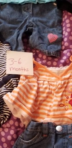 Girls 3-6months Clothes Lot