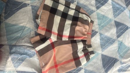 Burberry Check Swim Shorts XL