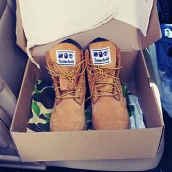 Timberland premium Waterproof Boots. Size 8M $140.00